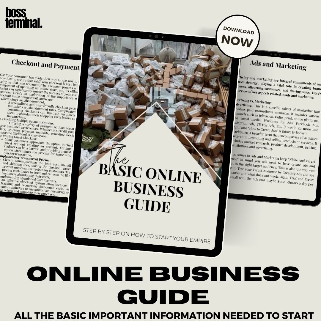 The Basic Online Business Guide